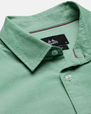 Men Slim Fit Oxford Cotton Casual Shirt