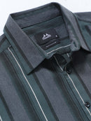 Men's Melange Twill Stripes Shirt