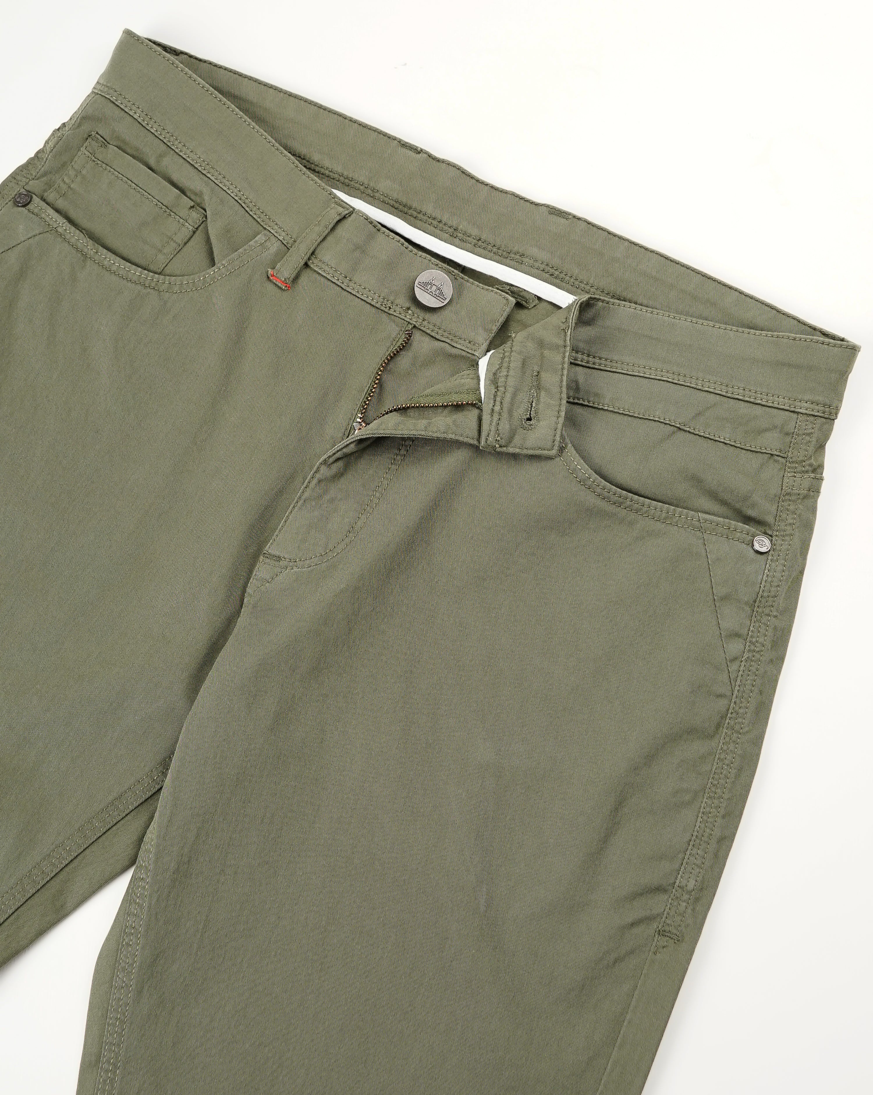 MEN'S ANKLE FIT CASUAL CHINOS
