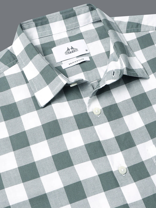 Men Premium Oxford Checks Shirt