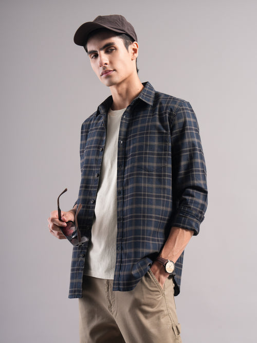 Men's Checks Shirt