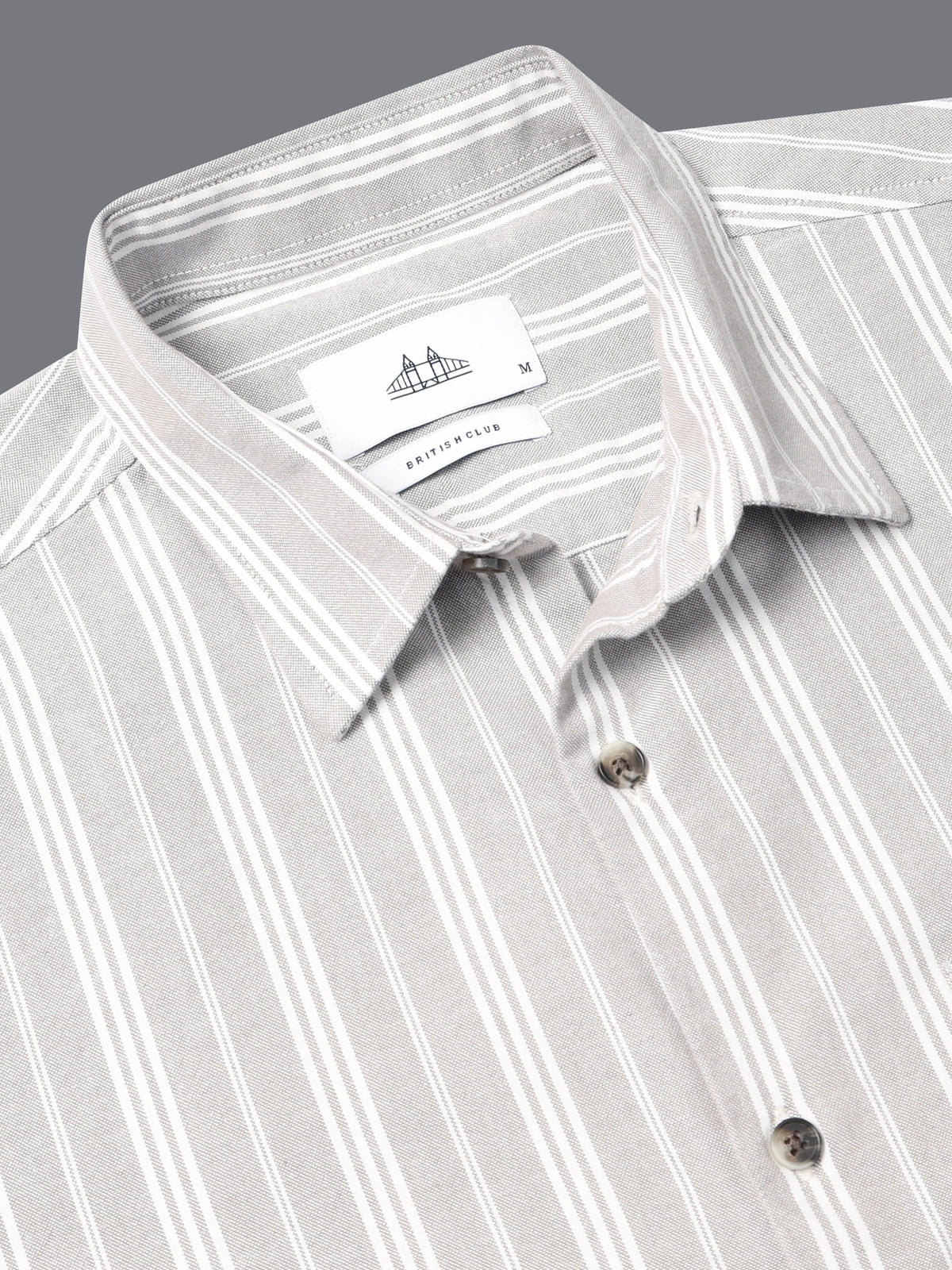 Men Oxford Stripes Shirts