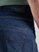 Men Smart Slim Fit Mid-Rise Light Fade Jeans