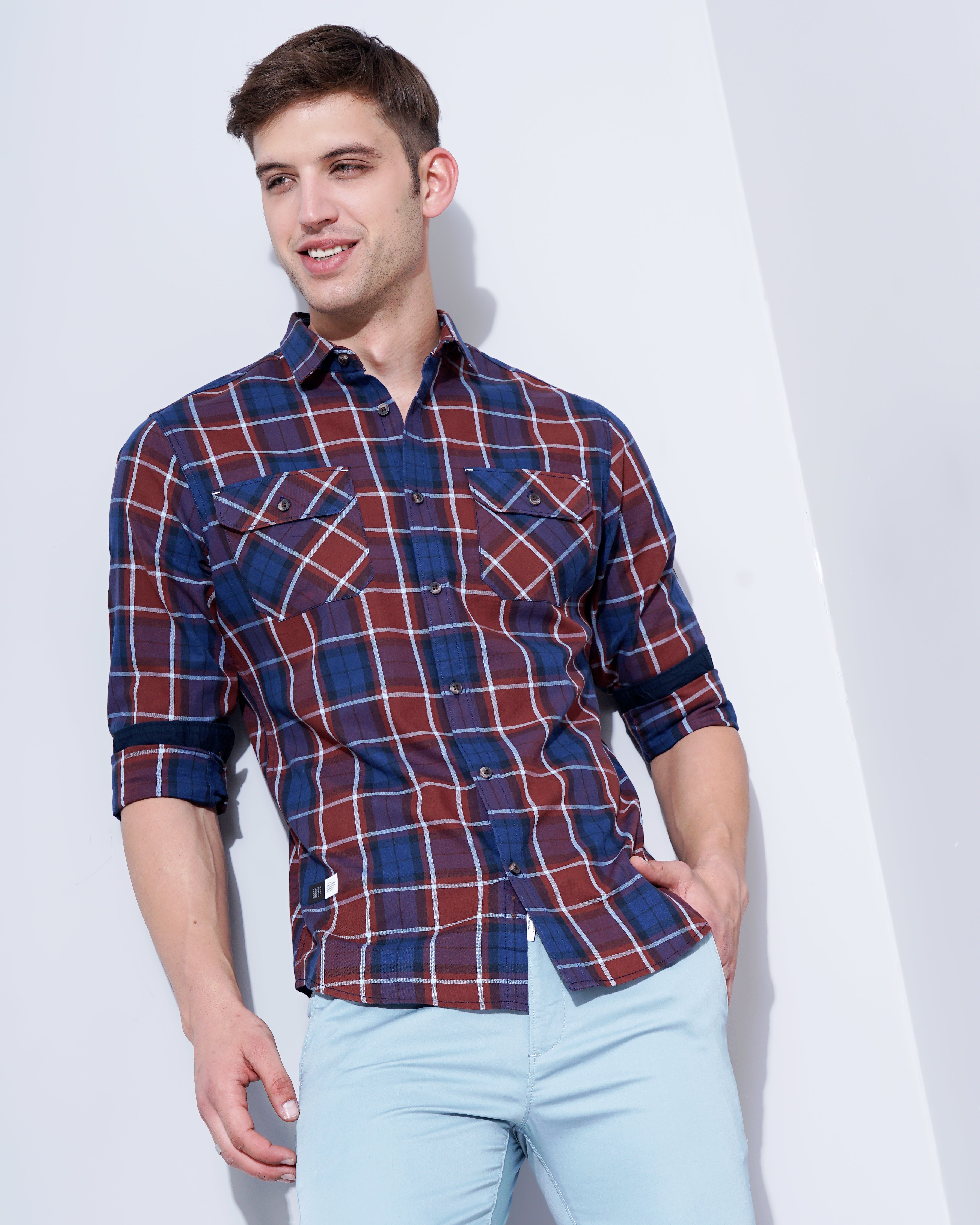 Men's Checks Shirt