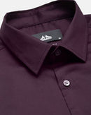 Satin Slim fit Plain Shirts