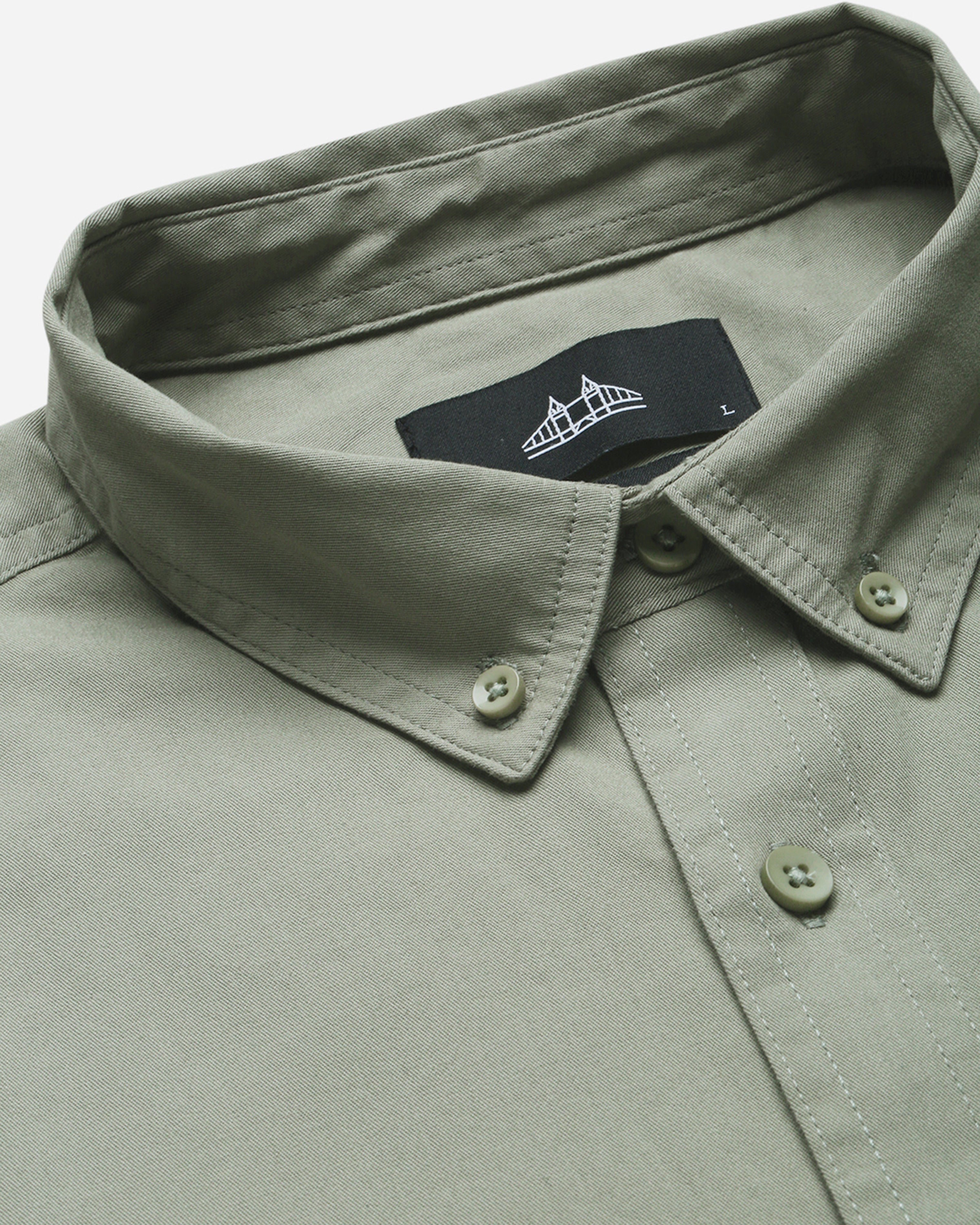 Men Smart Slim Fit Solid Button-Down Collar Cotton Casual Shirt