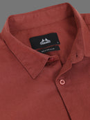 Men Smart Cotton Linen Slim Fit Shirt