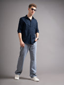 Men Smart Slim Fit Casual Shirt
