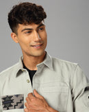 MEN OVERSHIRT FIT SHACKET