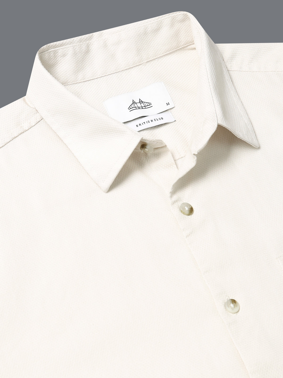 Men Dobby Solid Shirts