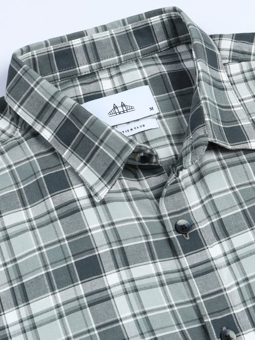 Men Premium Oxford Checks Shirt