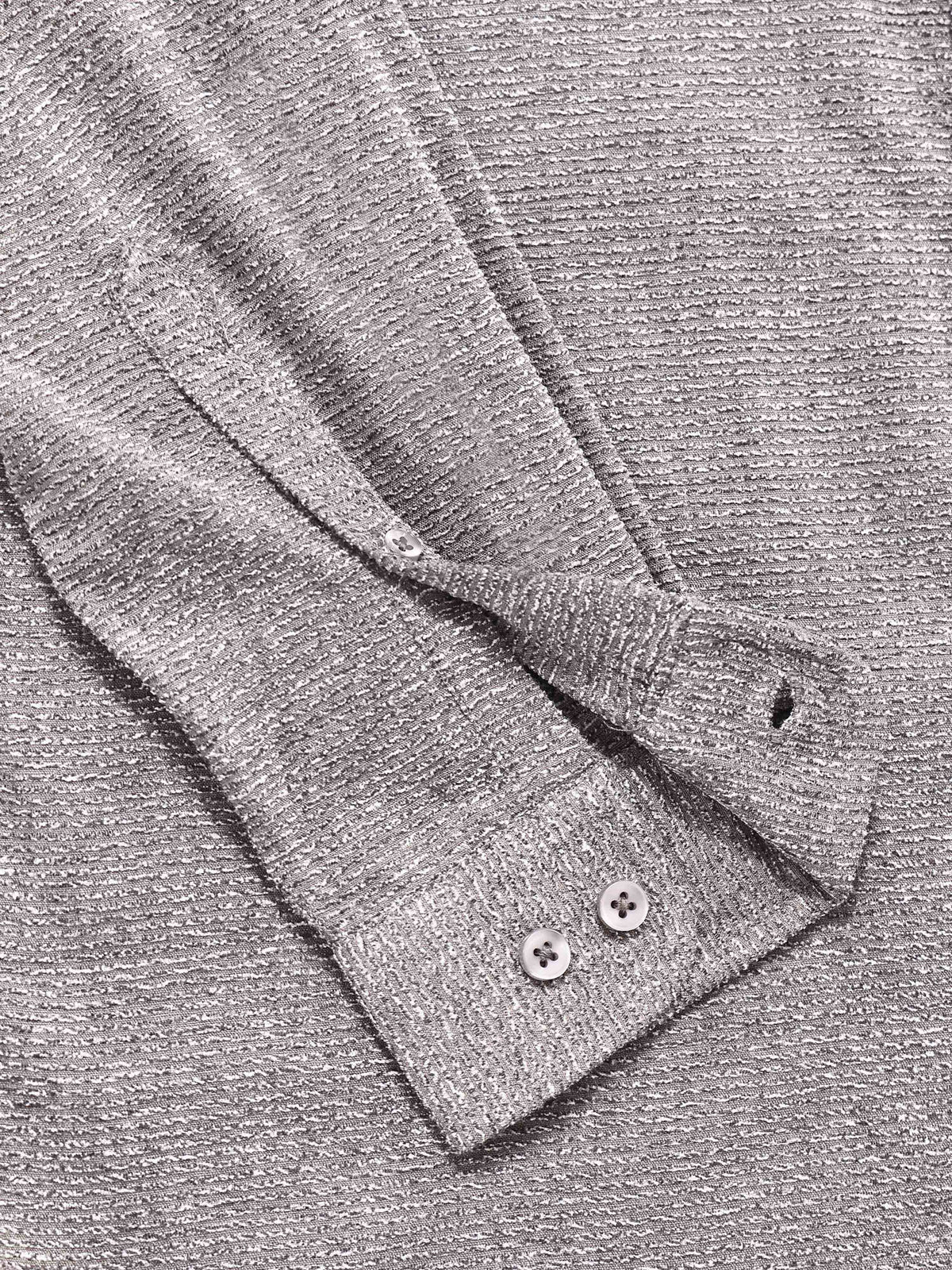 Men's Textured Solid Shirt
