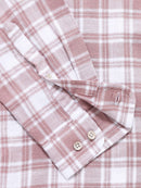 Men's Slub Herringbone Checks Shirt