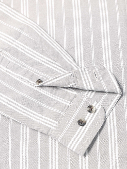 Men Oxford Stripes Shirts