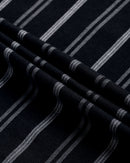 Men Comfort Fit Vertical Striped Spread Collar Cotton Casual Shirt