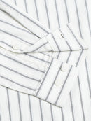 Men Stripes Cream Shirt