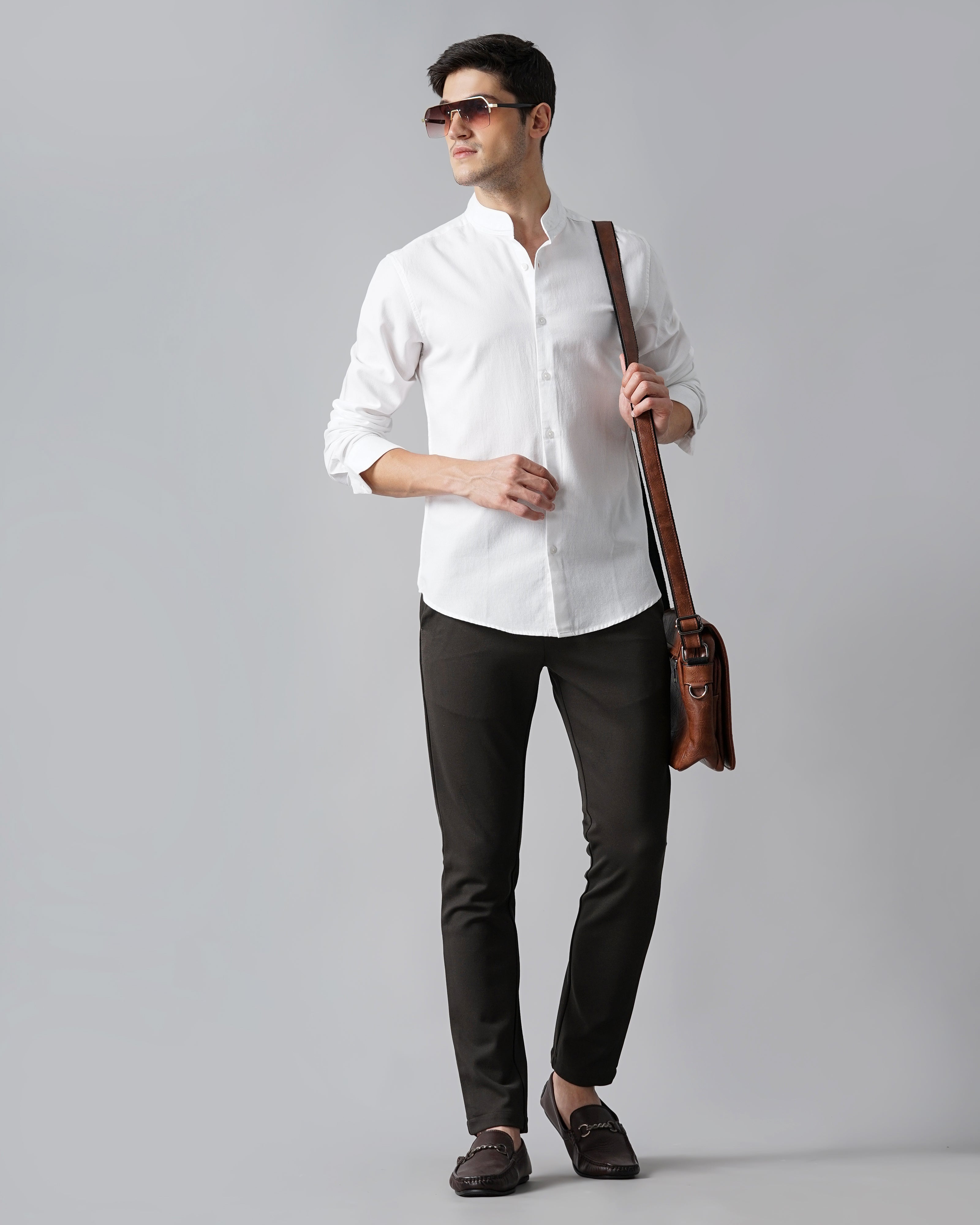 Men's Solid Casual Shirt