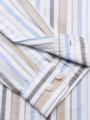 Men's Slim Fit Stripes Shirt