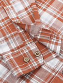 Men Smart Slim Fit Tartan Checks Checked Casual Shirt
