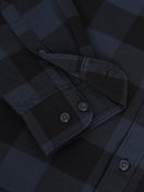 Men Smart Slim Fit Buffalo Checks Checked Casual Shirt