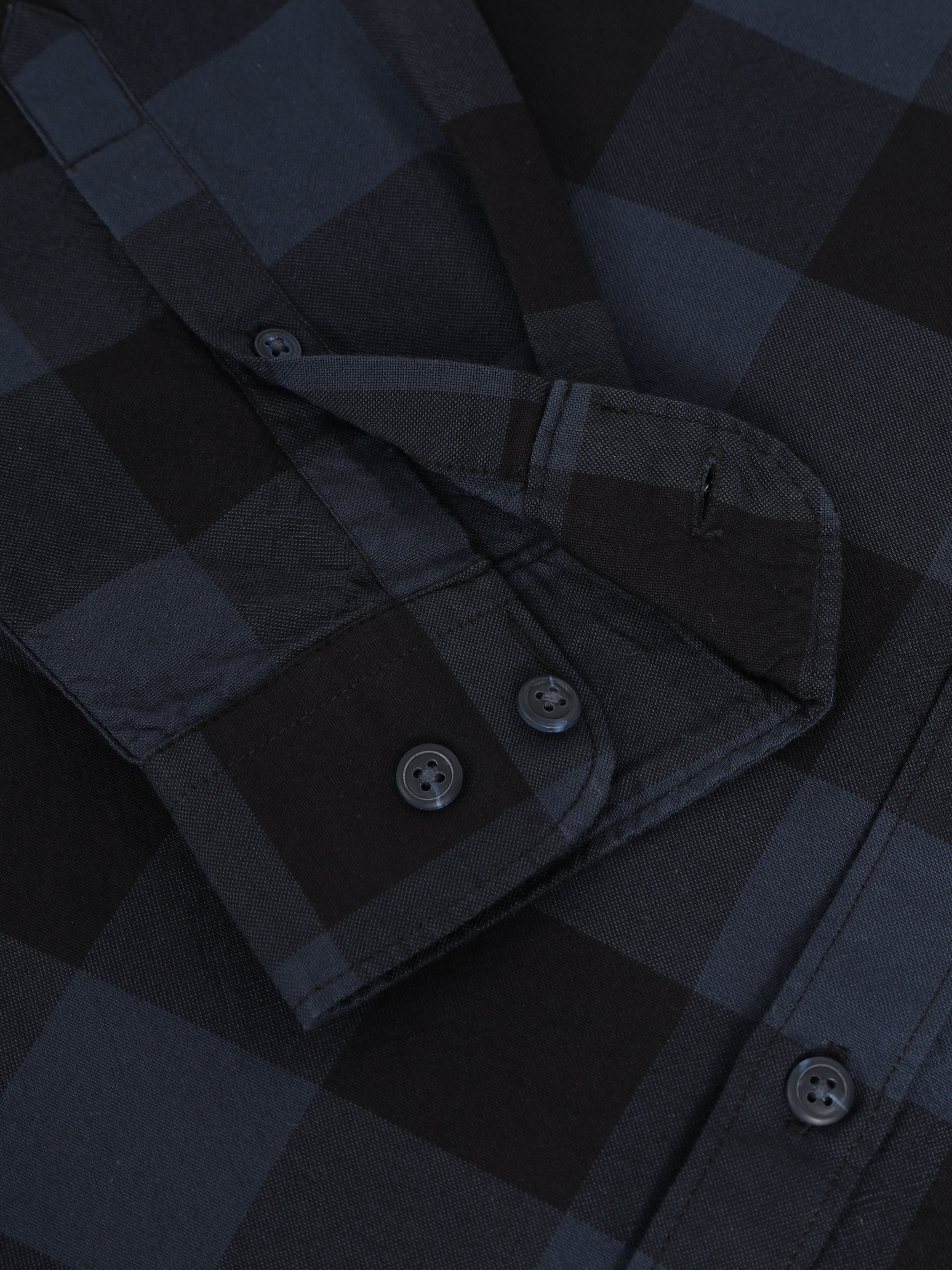 Men Smart Slim Fit Buffalo Checks Checked Casual Shirt