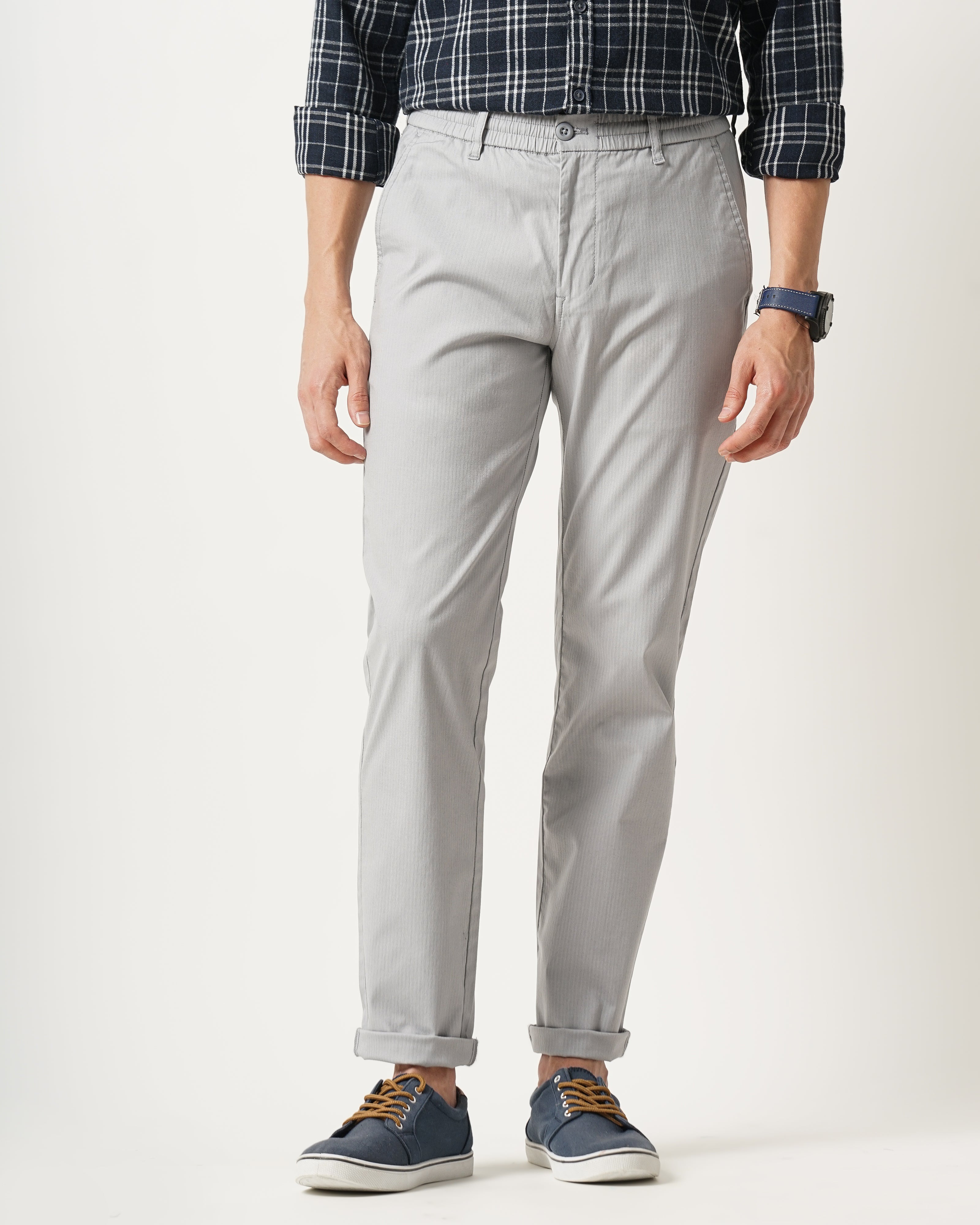 MEN'S REGULAR FIT TROUSERS