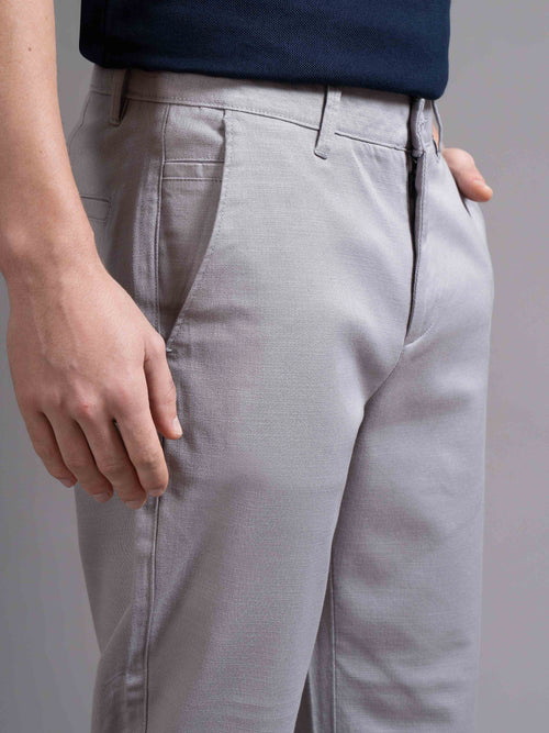 Men Slim Fit Low-Rise Chinos