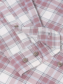 Men Smart Slim Fit Checked Casual Shirt
