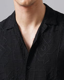 MEN'S SELF DESIGN SHIRT