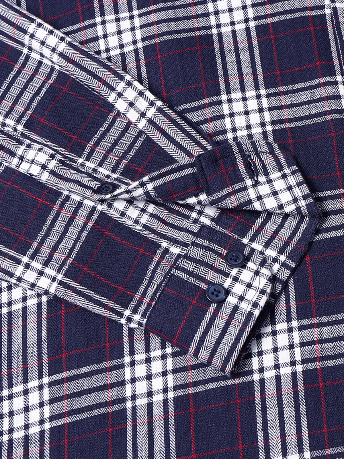 Men Herringbone Checks Shirts