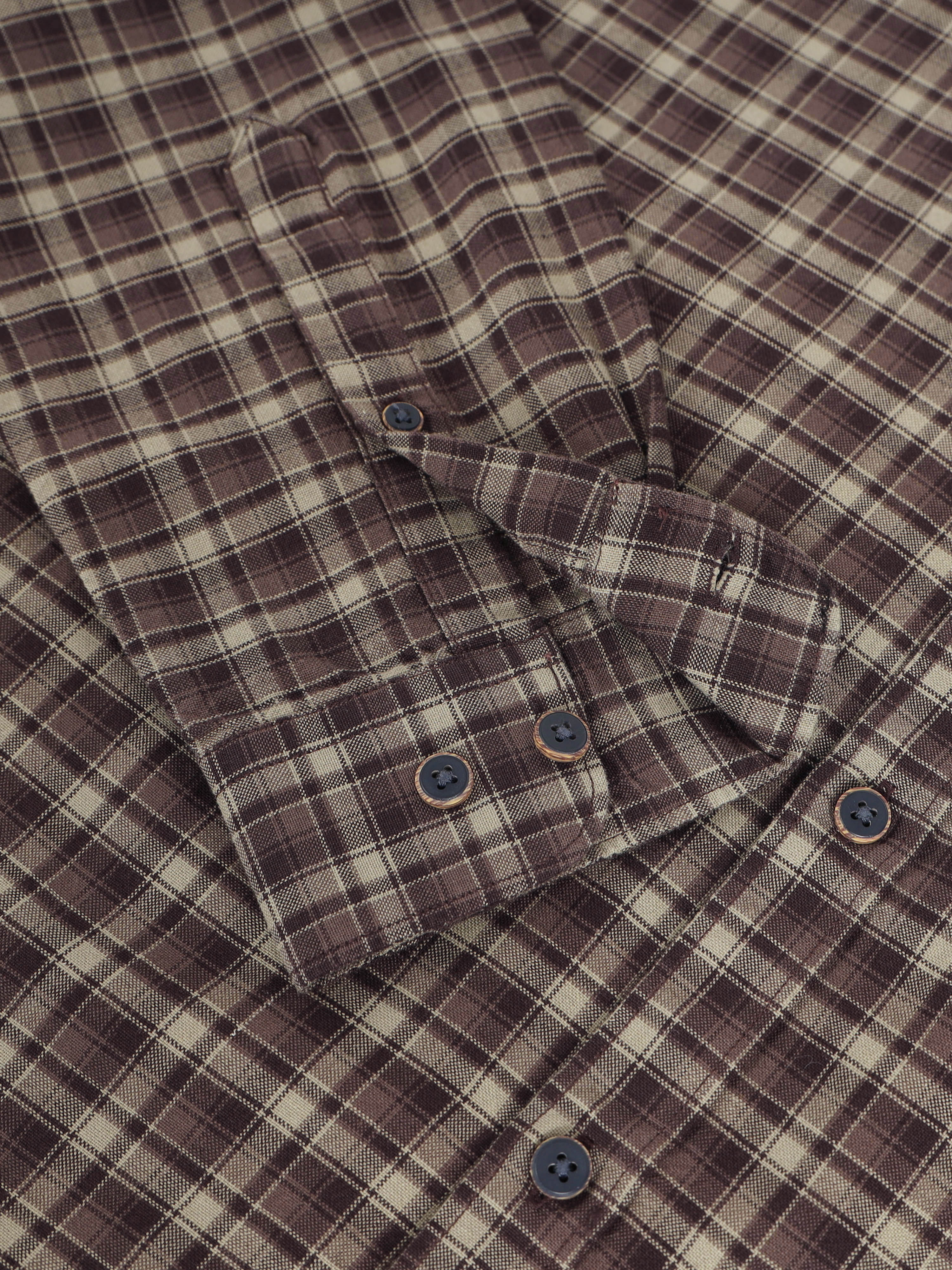 Men Smart Slim Fit Tartan Checks Checked Casual Shirt