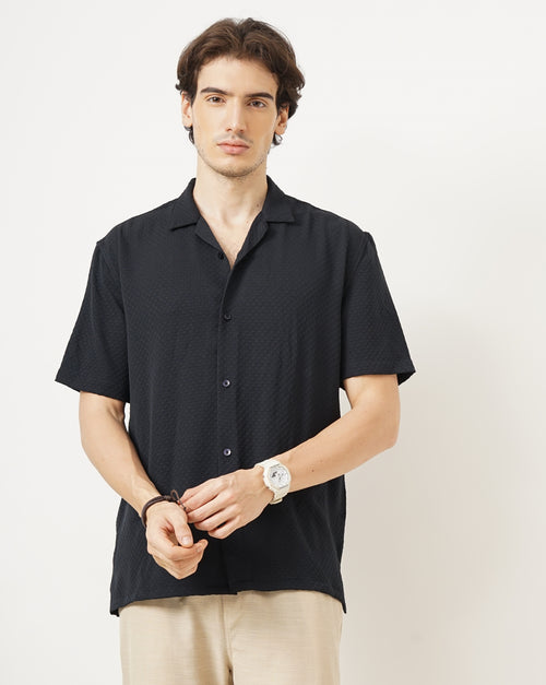 MEN'S SELF DESIGN SHIRT
