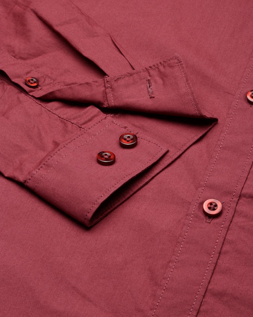 Men's Solid Casual Shirt