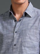 Men Stripes Shirts