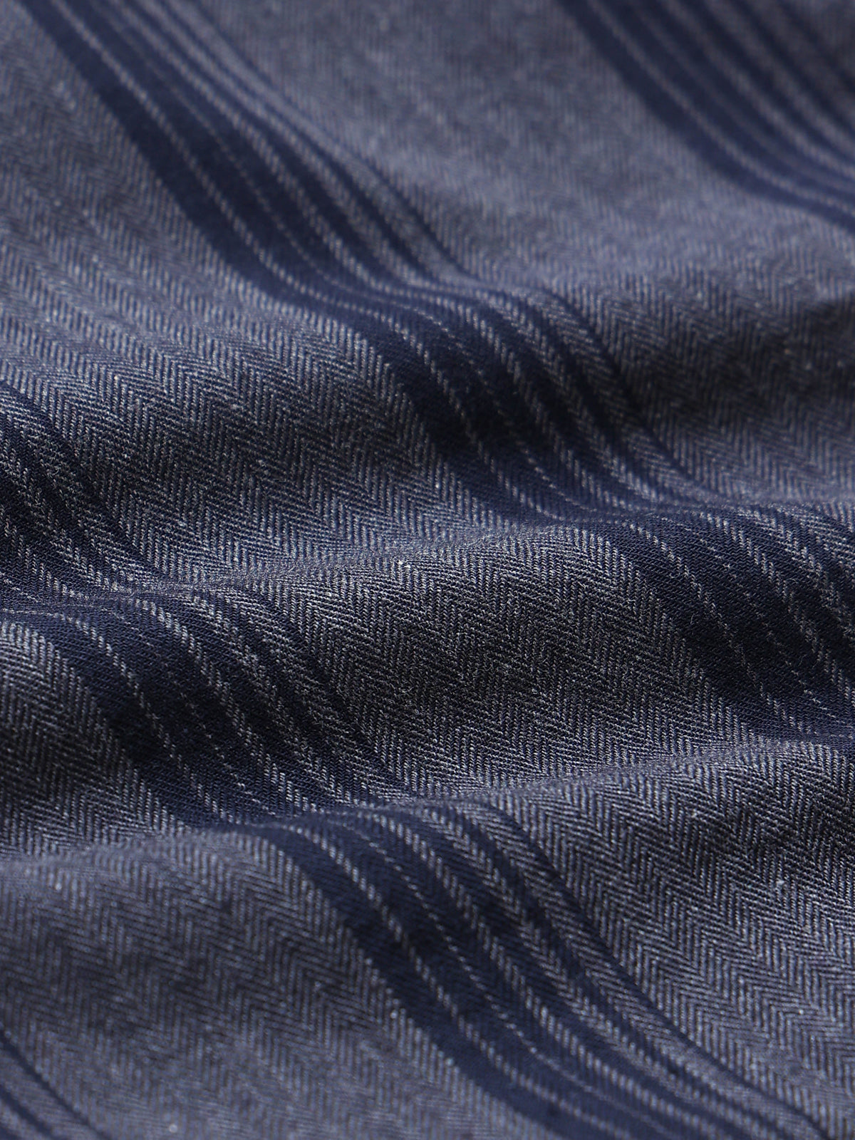Men's Melange Twill Stripes Shirt
