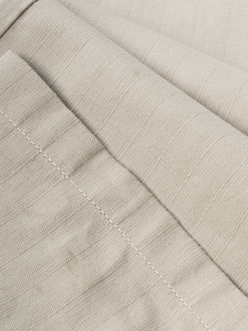 Men Smart Stripped Ankel Fit Low-Rise Chinos Trousers