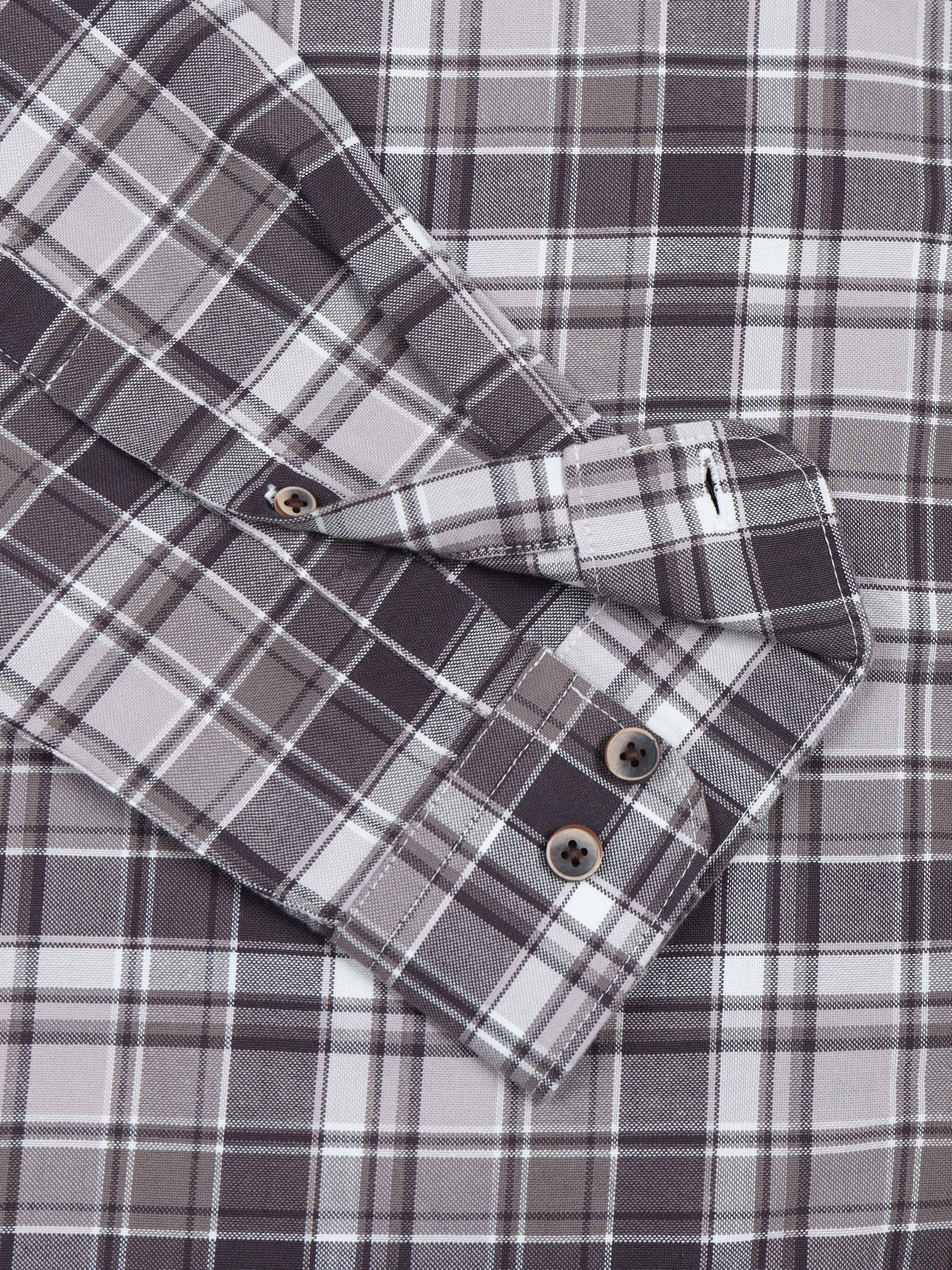 Men Premium Oxford Checks Shirt