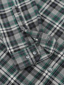 Men Smart Slim Fit Tartan Checks Checked Casual Shirt
