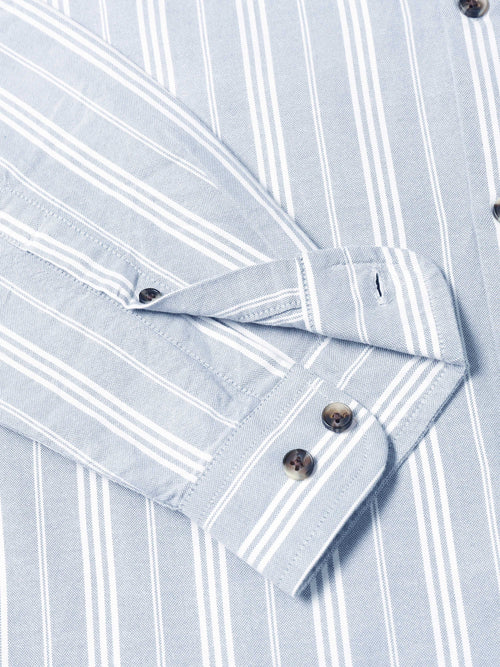 Men Oxford Stripes Shirt