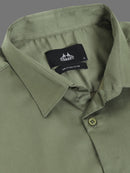 Men Satin Slim Fit Shirt