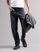 Men Smart Slim Fit Mid-Rise Light Fade Jeans