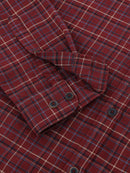 Men Smart Slim Fit Tartan Checks Checked Casual Shirt