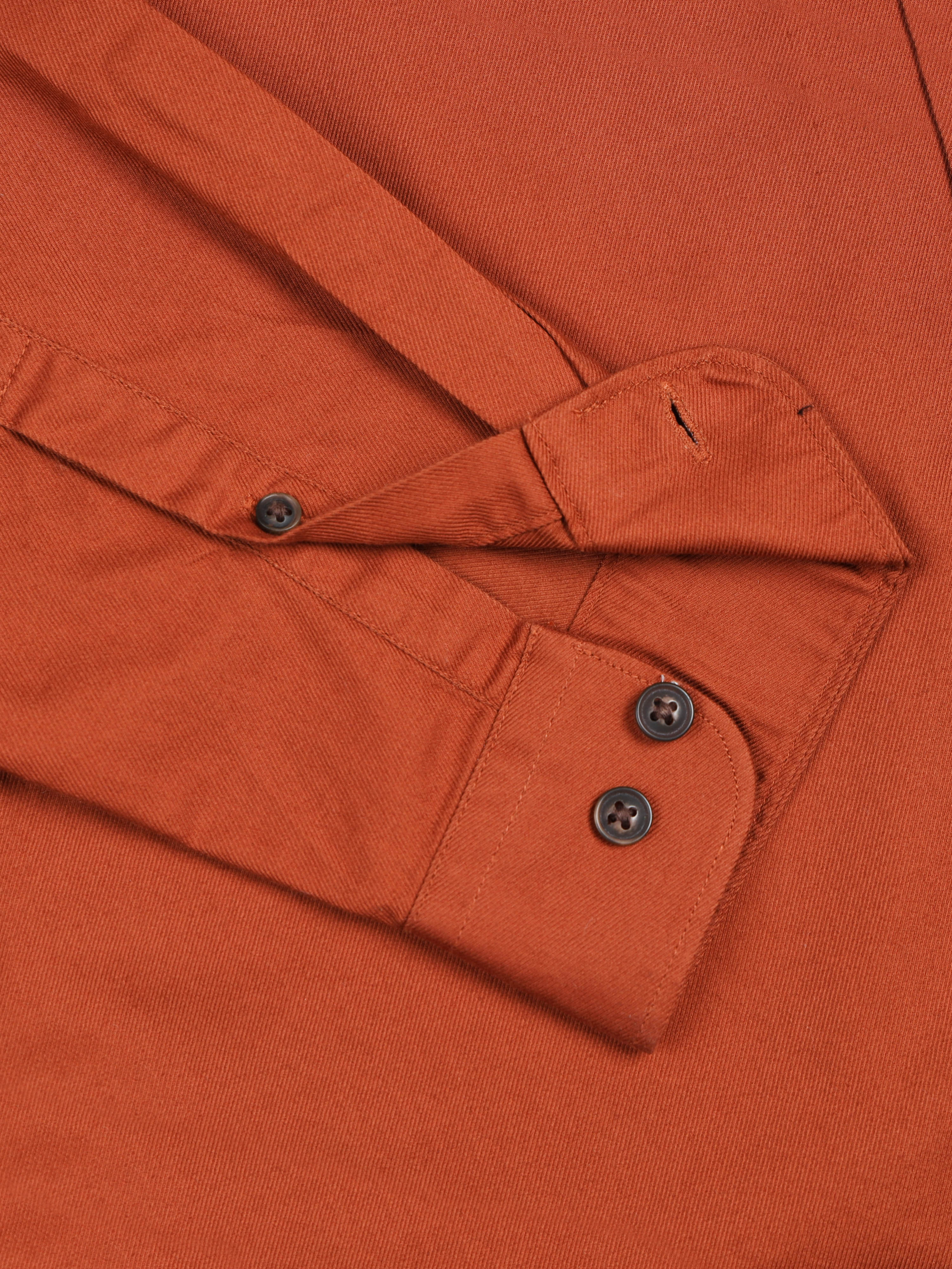 Men's Premium Twill Solid Shirt