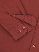 Men Smart Cotton Linen Slim Fit Shirt