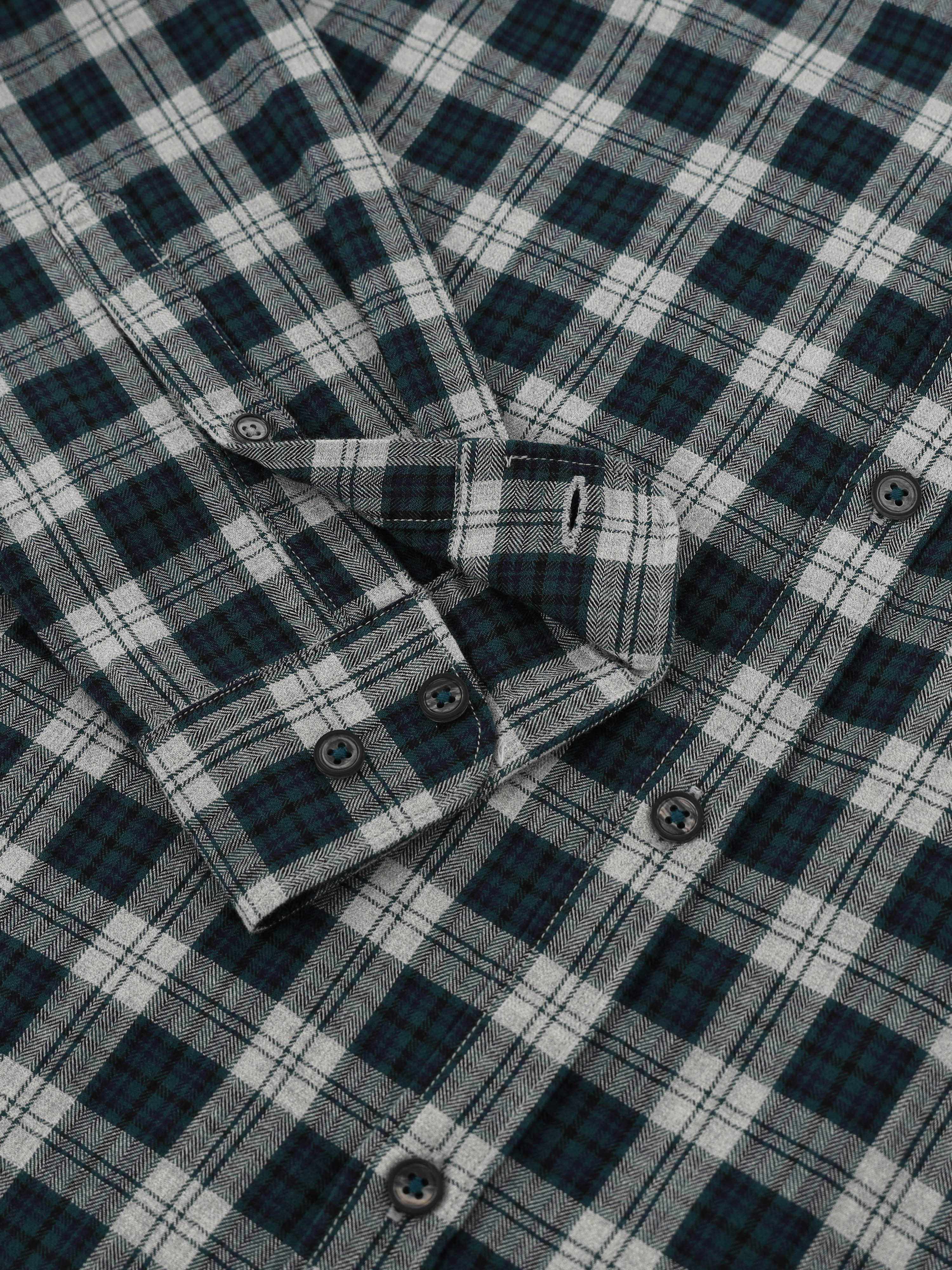 Men Smart Slim Fit Tartan Checks Checked Casual Shirt