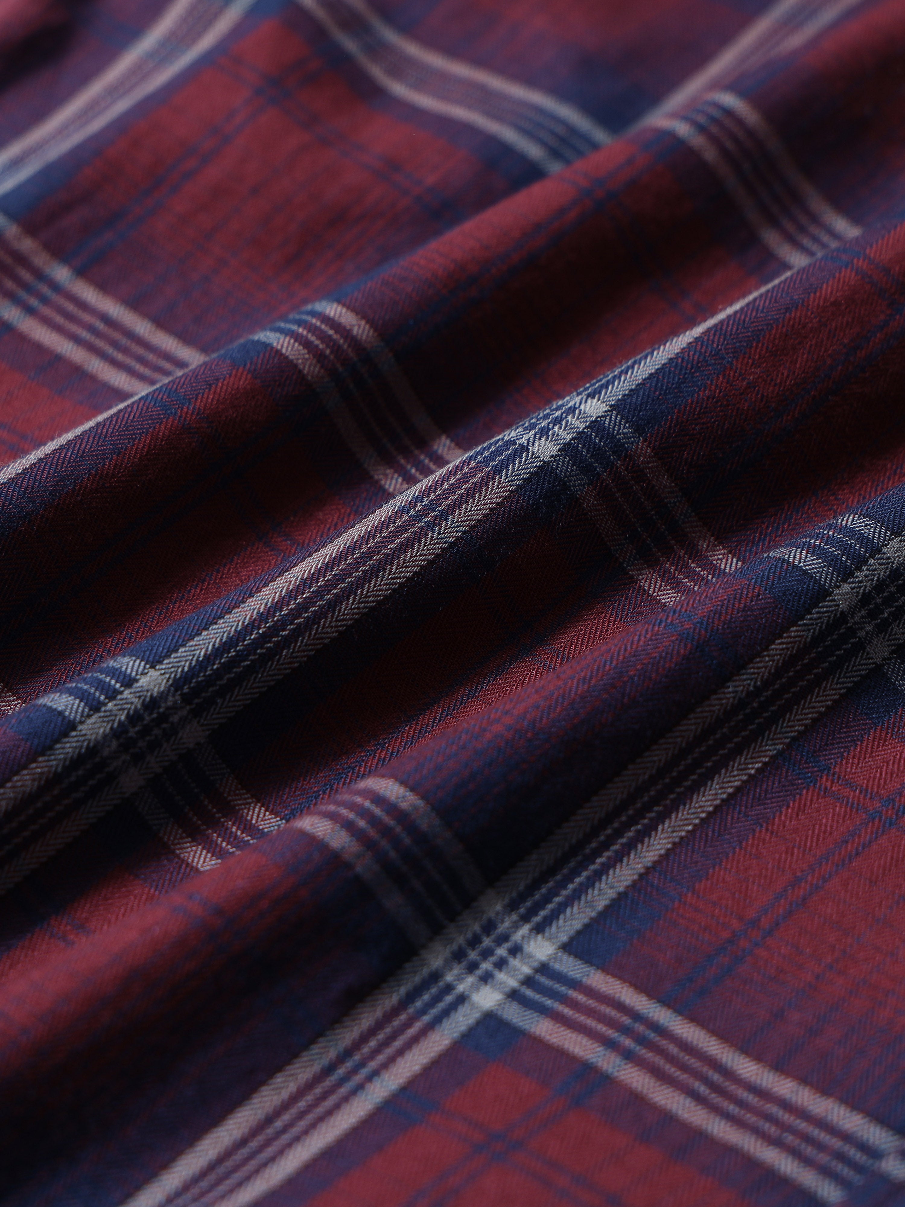 Men Smart Slim Fit Tartan Checks Checked Casual Shirt