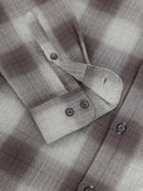 Men Smart Slim Fit Checked Casual Shirt