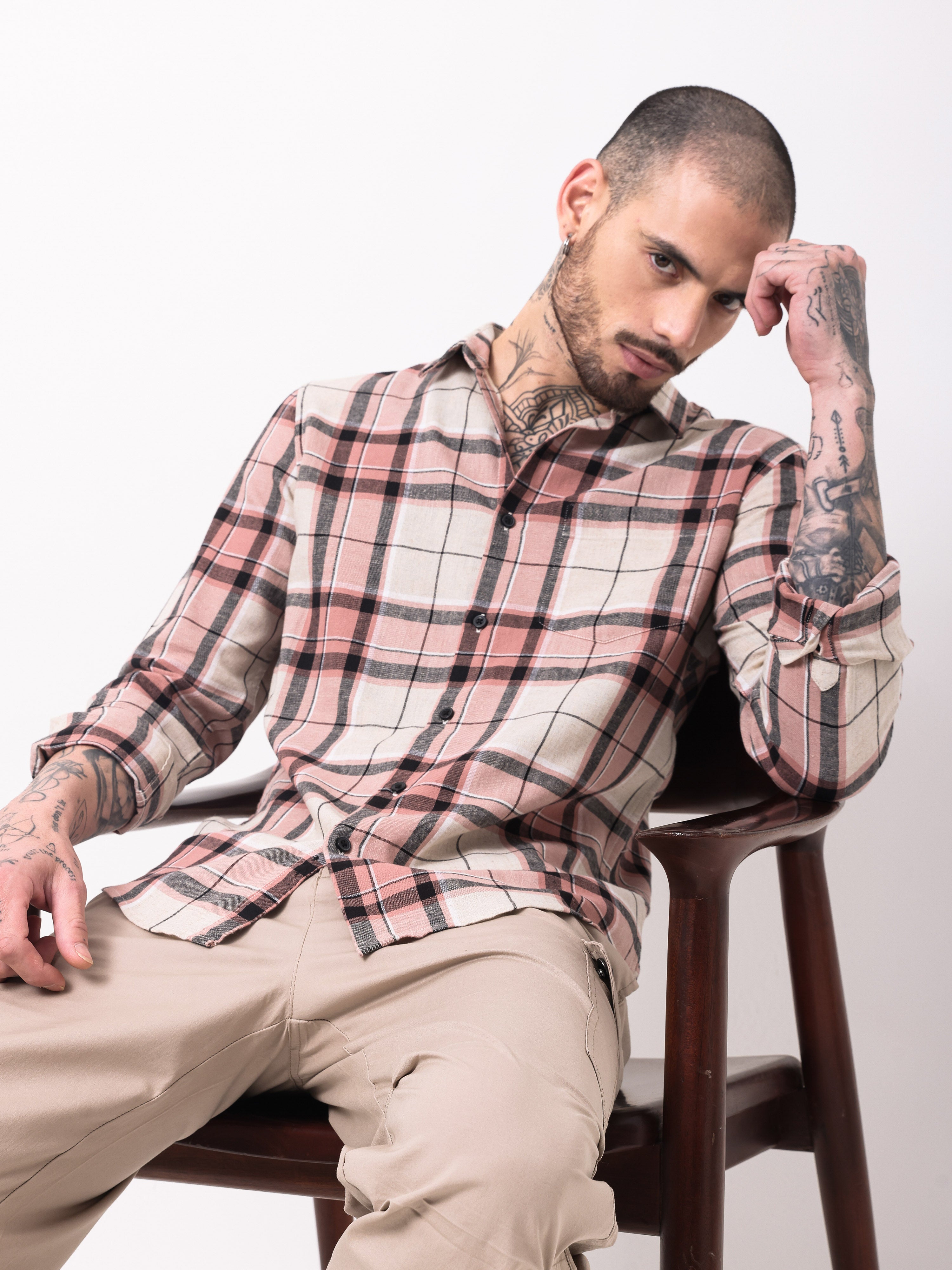 Men's Checks Shirt