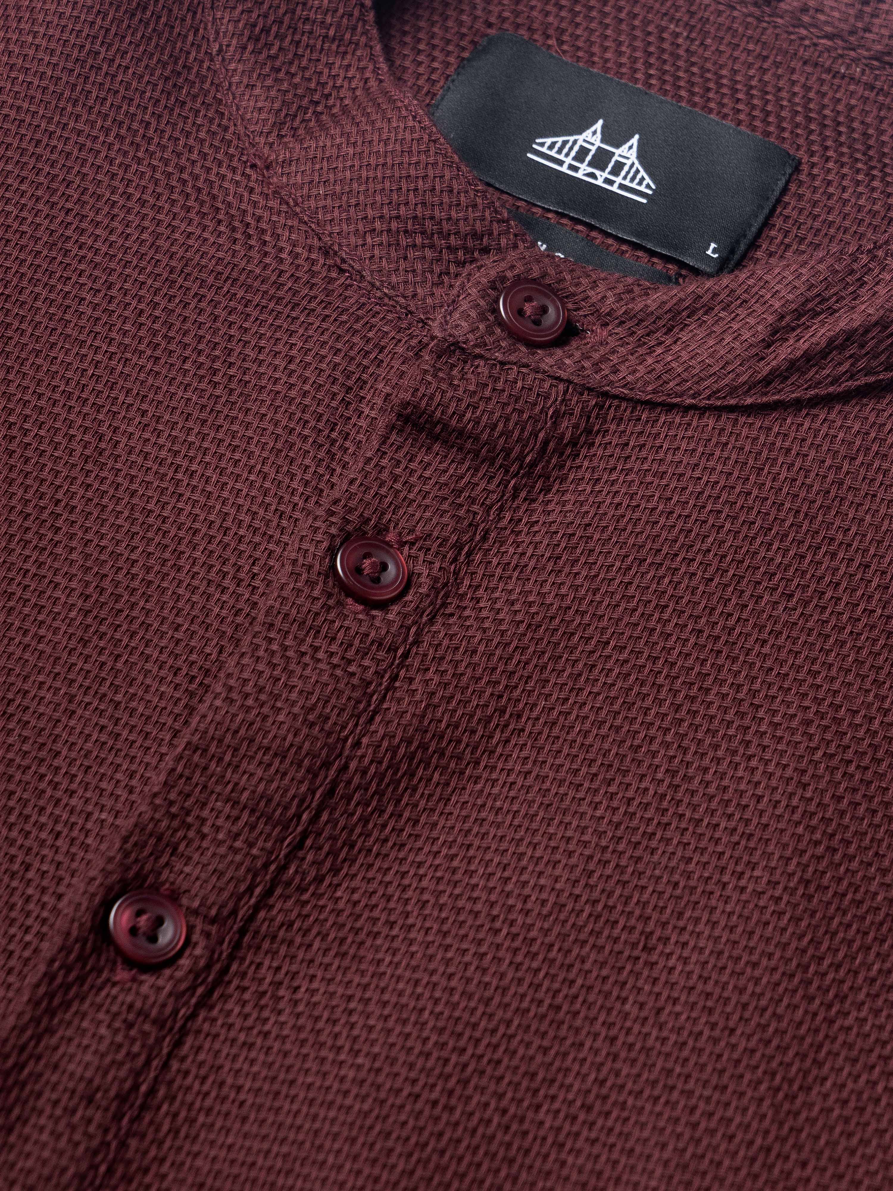 Men's Dobby Kurta Shirt