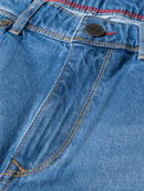 Men Smart Slim Fit Mid-Rise Light Fade Jeans